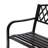 Barty Metal Outdoor Bench