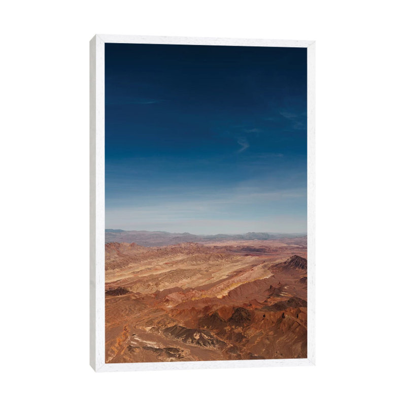 Over Nevada IV by Bethany Young - Print on Canvas, White Framed, 66.04cm H x 45.72cm W x 3.81cm D