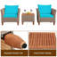 Ensemble de conversation pour 2 personnes avec coussins Antun Almonzo-1120926648