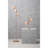 Karter Copper Finish Table Lamp With Two Lights