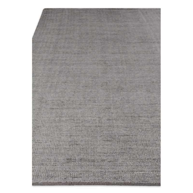 Catalina Hand-Loomed Synthetic Gray Area Rug, Rectangle 12' x 15'