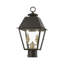 Tête de lanterne câblée à 2 lumières H 17,5 po Houlihan-47203997