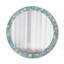 Huldar Glass Flat Wall Mirror
