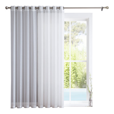 Semi Sheer Curtain Single Panel