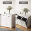 Armoire pour panier de salle de bain