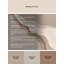 Tapis beige lavable à la machine de couleur unie minimaliste Outhe-1362096834