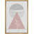 Toile avec cadre brun