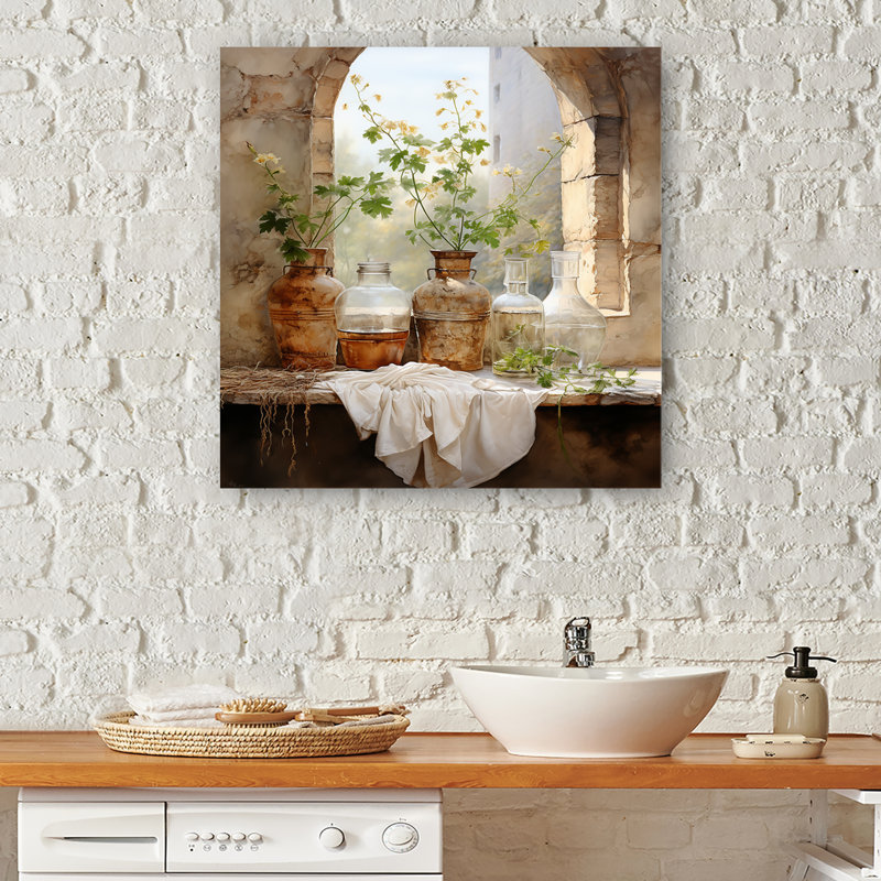 «Vintage Laundry Day In Europe - Laundry Wall Art», H 20 po x l 12 po x P 1 po