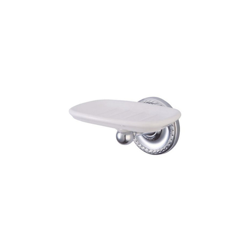 Laurel Soap Dish, Chrome