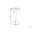 Square Outdoor Bar Table , 60cm cm W 60cm cm D-2058788778