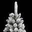 vidaXL Artificial Christmas Tree with 300 LEDs with Stand-118782059-118782063