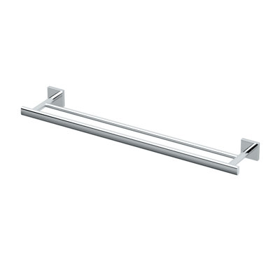 Elevate 24" Wall Mount Double Towel Bar | Towel Rack with 2 Bars