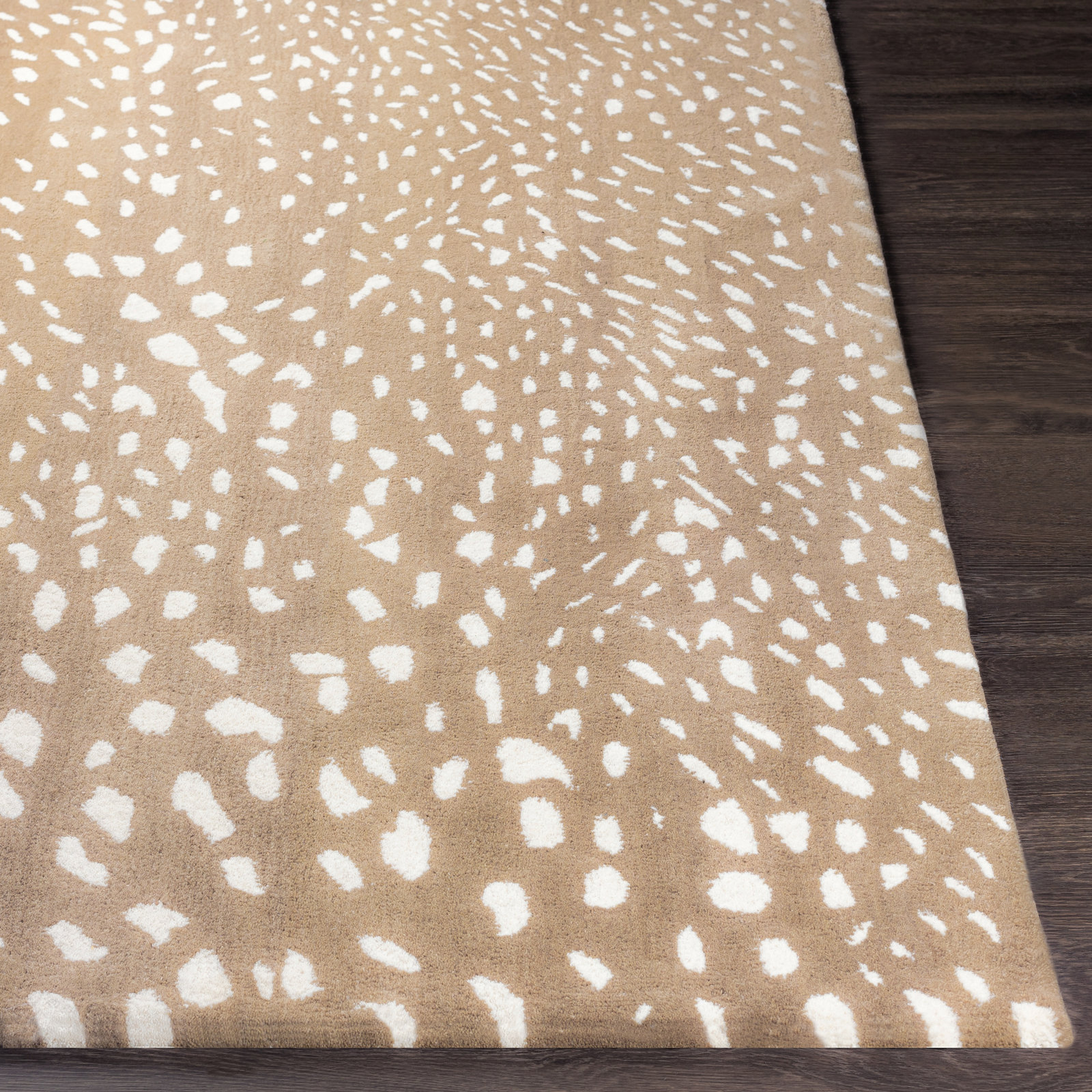 Jona Hand Tufted Wool Rug, Rectangle 2' x 3'