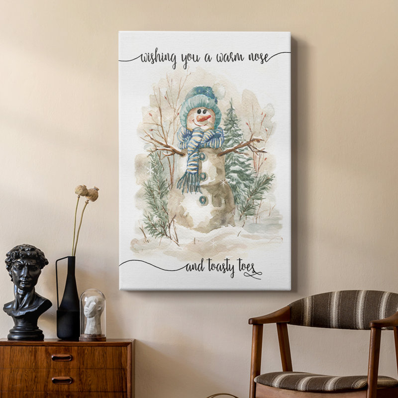 Toast Toes - Toile tendue sur mesure Cavas, H 60 po x l 40 po