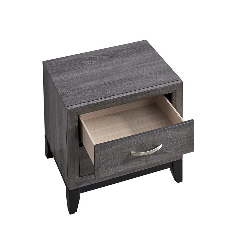 Table de chevet Glasgow, Grey