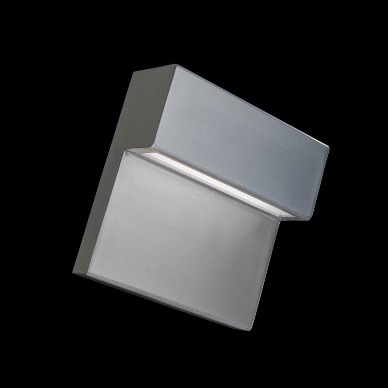 Balance 1 - Light LED Outdoor Armed Sconce, Black, 3000K