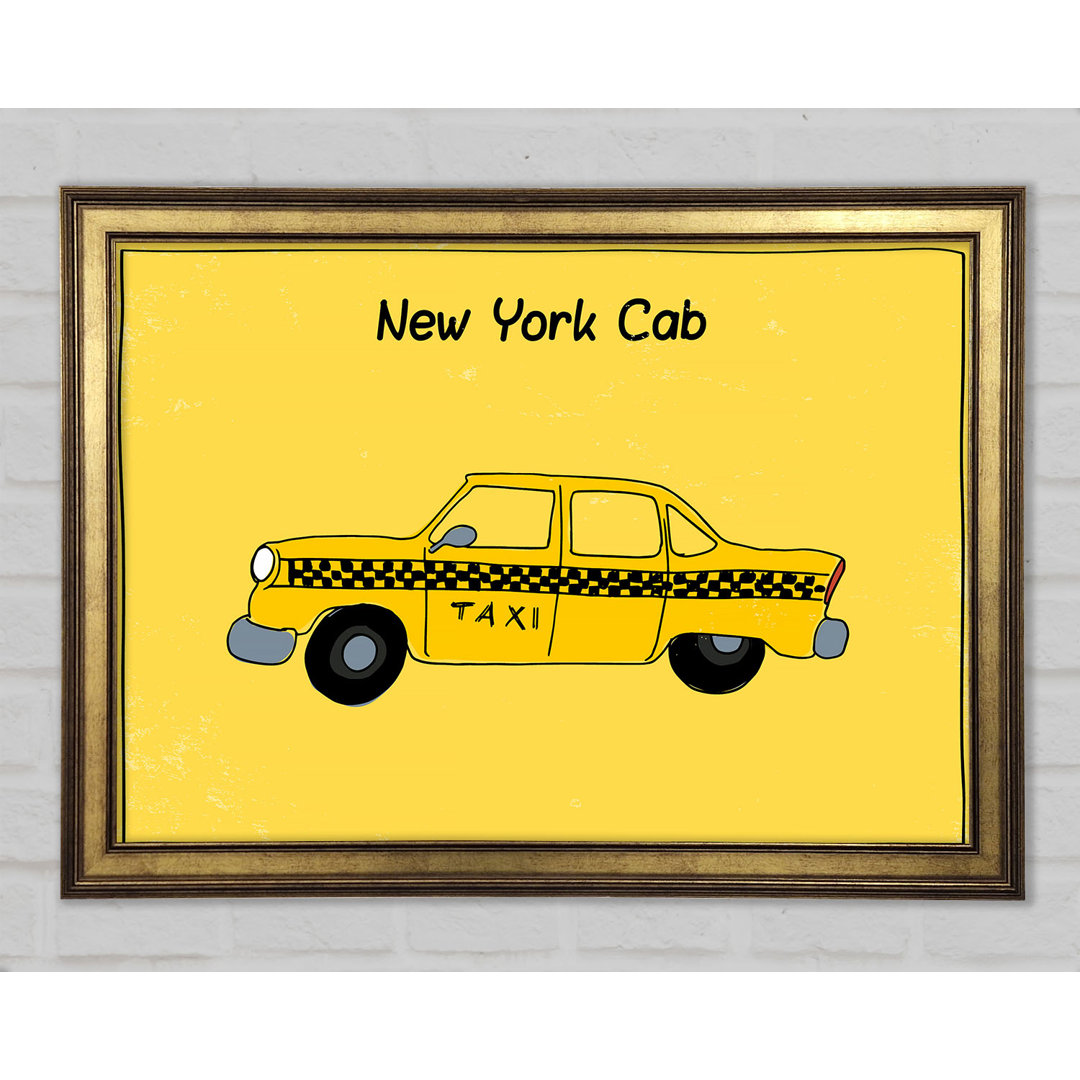 NYC Retro Cab - Druck