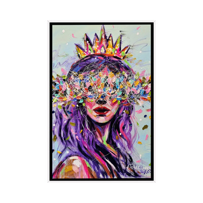 Queen - Colorful Portrait Woman
