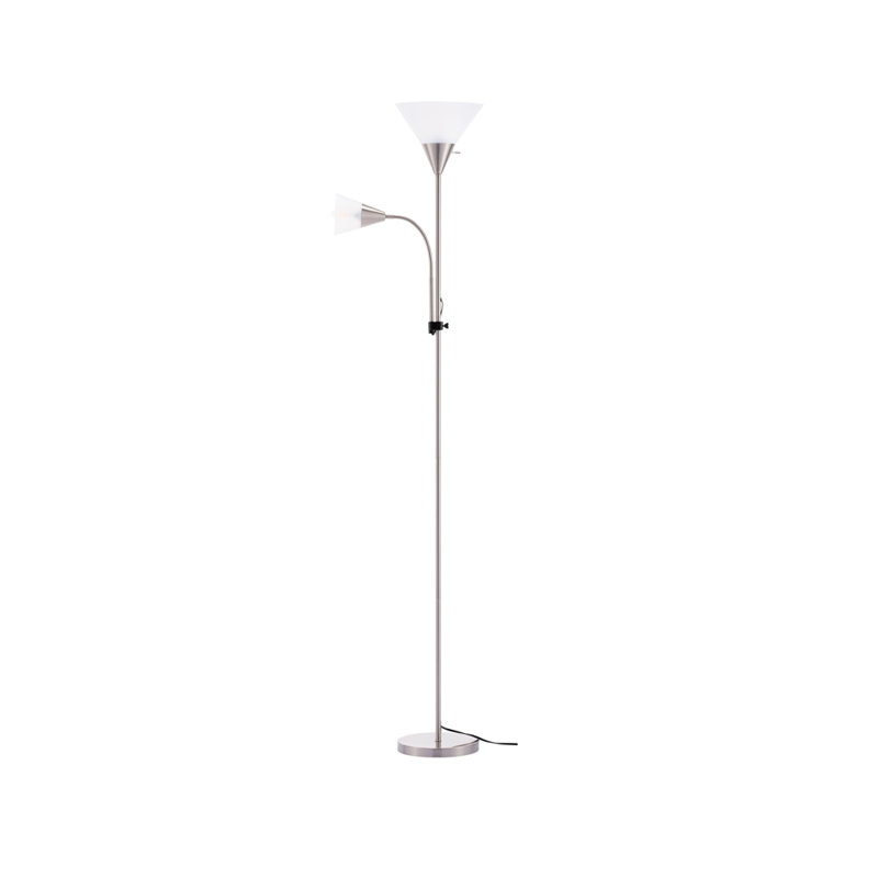 71.3” Tochiere Floor Lamp, Light Gray