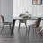 Ensemble de table et de chaise Simple gris-112659881