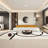 Semi-circle light luxury arc sofa-104901790-104901793