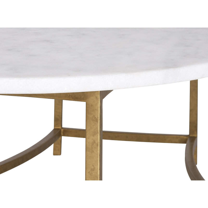 Megan 6 Legs Coffee Table, Royal Gold