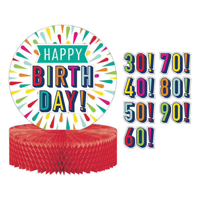 Pièce maîtresse de l’anniversaire