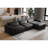 Hamall Nathan Full Aniline Leather Modular Sofa With Down Feather-932202395-932187569