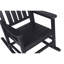 Chaise berçante surdimensionnée avec texture en bois-765896525