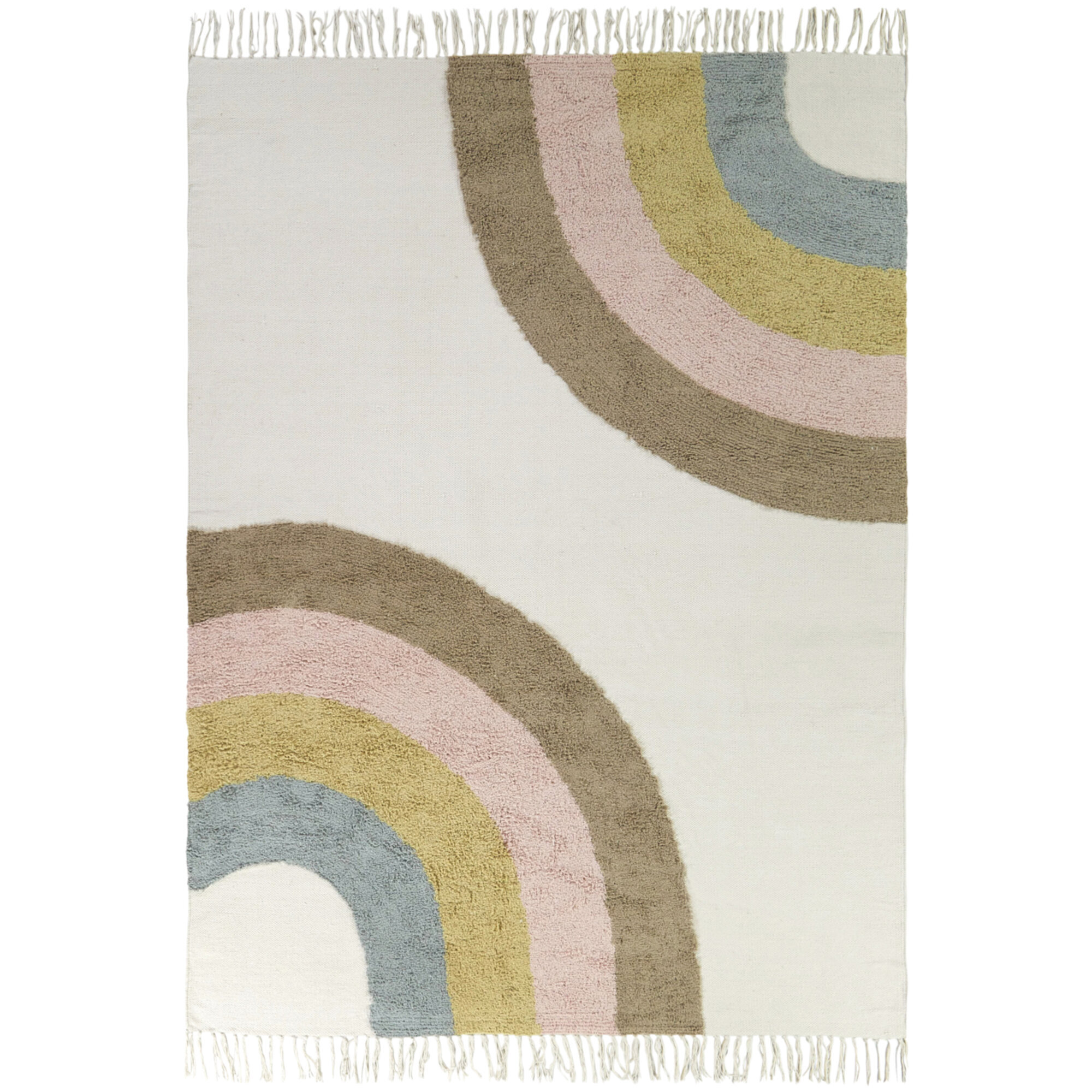 Balta Rugs Lisa Cream Lisa Kids Rainbow Area Rug Area Rug - Wayfair Canada