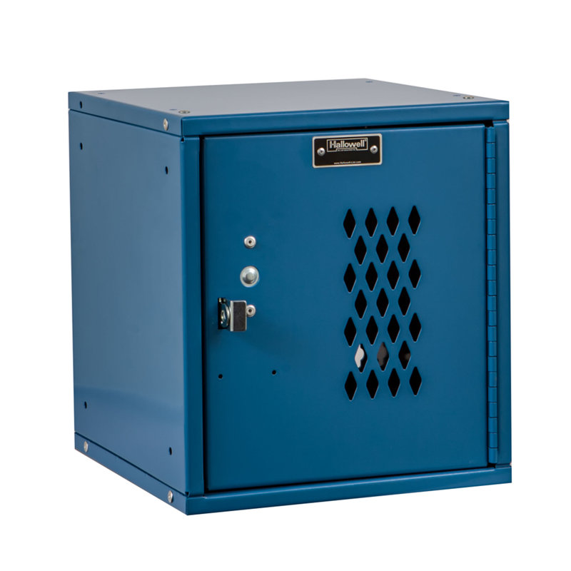 Casier large 1 niveau 1 Cubix, Bleu marine