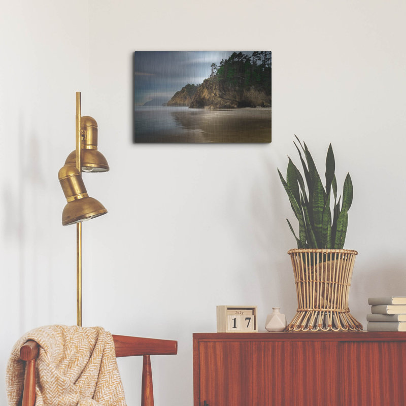 Mur en métal «Hug Point» par Rick Berk, H 16 po x l 24 po