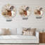 Minimal élémentaire organique et géométrique compostions XX XXX III - horloge murale moderne-59914472