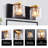 Delvon  2-Light Vanity Wall Sconce with Clear Glass and Crystal Accents – Stylish Lighting for Hallways and Bedrooms-539918672