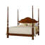 Essential King Four Poster Configurable Bedroom Set
