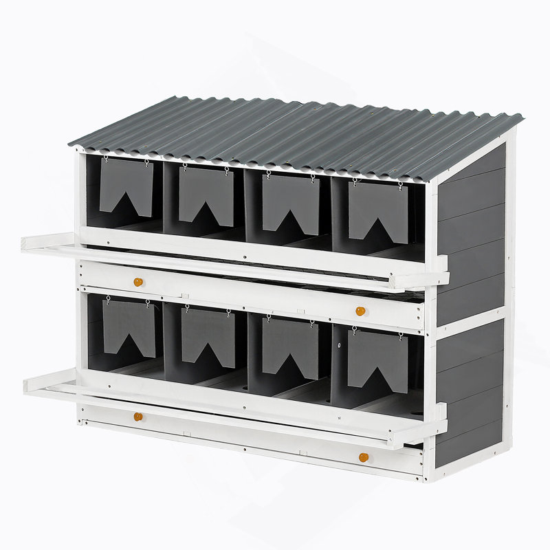Versatile Chicken Nesting Box With Multiple Compartments And Advanced Features