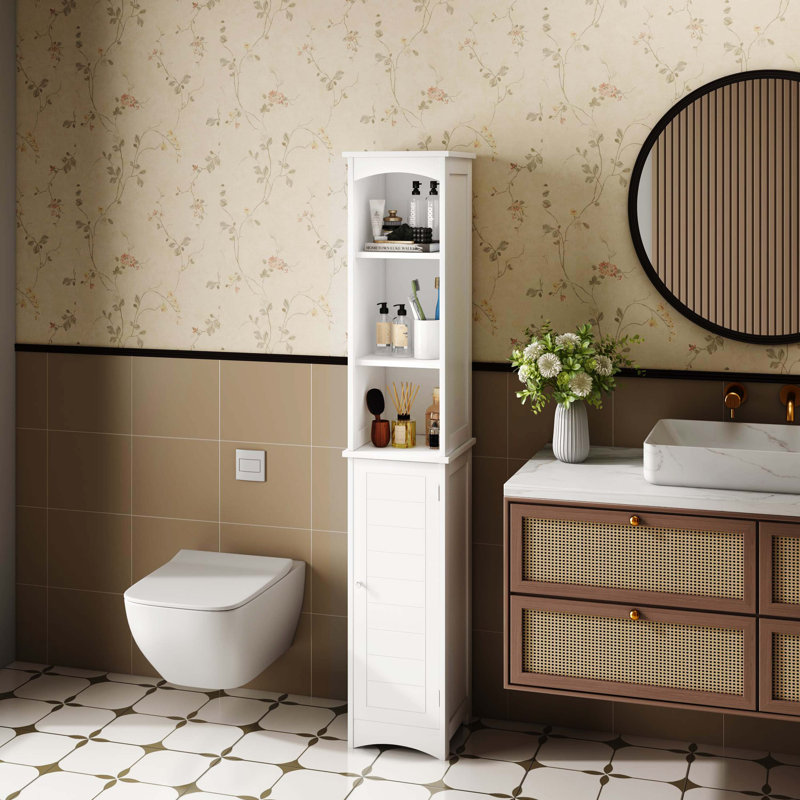 Armoire de salle de bain autoportante 64,17 po