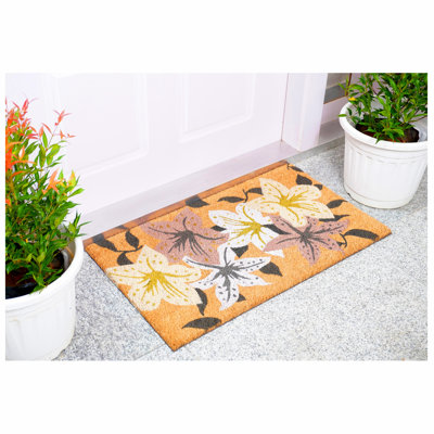 Tapis de porte intérieur / extérieur antidérapant Calloway Mills