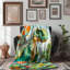 Mesozoic Masterpiece - 1 Piece Premium Sherpa Blanket-1568671202