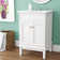Antony 24'' Single Bathroom Vanity with Marble Top