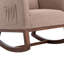 Chaise berçante rembourrée Modern Soft Arm-477843034