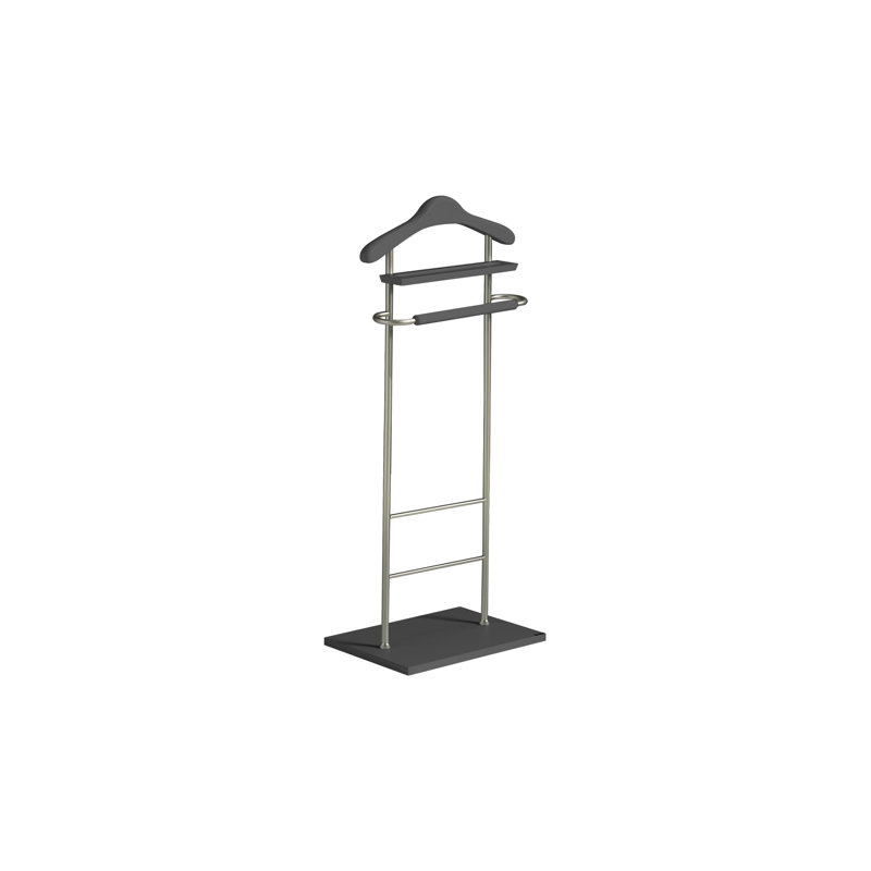 Beeks Freestanding Valet Stand, Grey