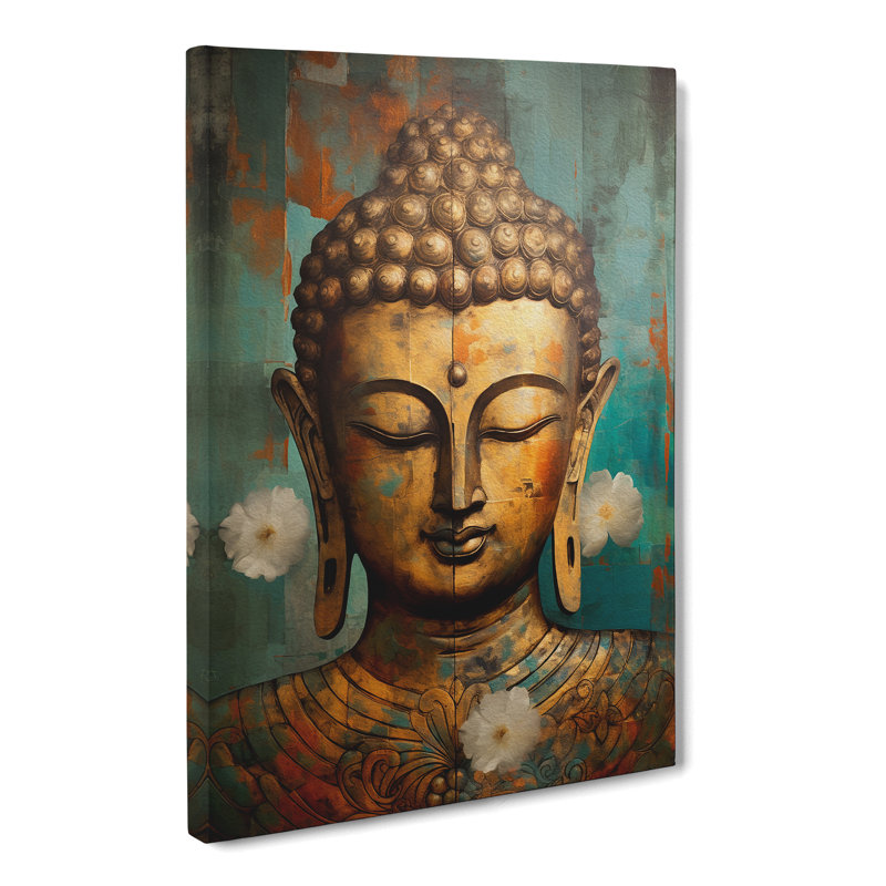 Buddha - Print, 60cm H x 40cm W x 3cm D