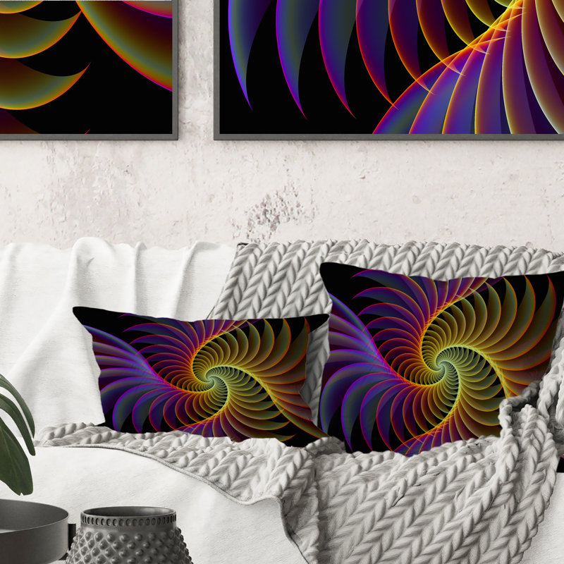 Coussin Spiral, 16 po x 16 po