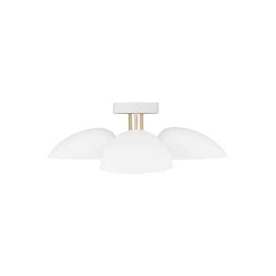 Plafonnier semi-encastré 3 lumières 24 po Adarna
