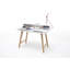 Padula Solid Wood Base Writing Desk