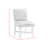 Spady 19'' H Upholstered Acacia Side Chair