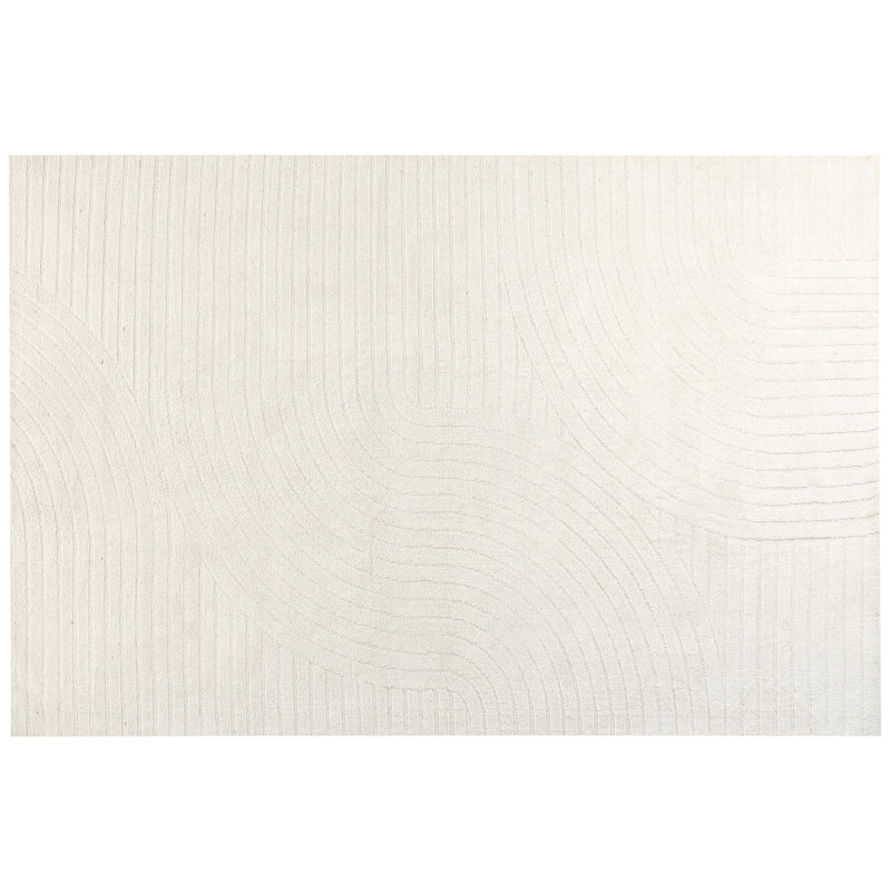 Broumov Rectangle Abstract Wool Area Rug, Rectangle 200 x 300cm