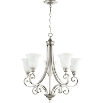Cambron 5 - Light Dimmable Empire Chandelier