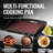 Royal Gourmet Griddle Top and Grease Cup Combo, Black